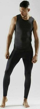 Kolesarski dres, majica Craft Pro Dry Nanoweight SL Man Funkcionalno spodnje perilo Black XL - 5