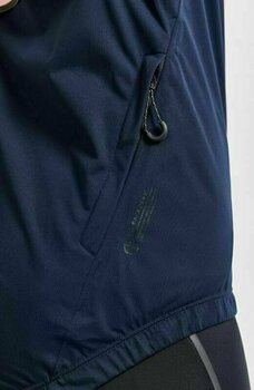 Kerékpár kabát, mellény Craft ADV Endur Hyd Dark Blue-Rózsaszín S Kabát - 7