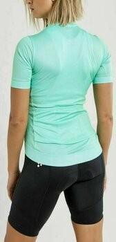 Camisola de ciclismo Craft Essence Jersey Woman Jersey Green XS - 3