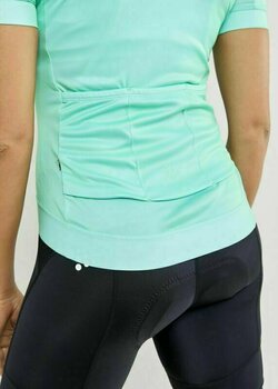 Camisola de ciclismo Craft Essence Jersey Woman Jersey Green M - 5