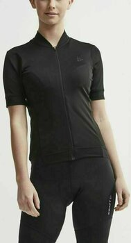 Fietsshirt Craft Essence Jersey Woman Jersey Black XS - 2