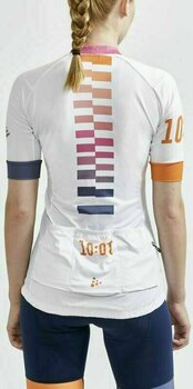 Велосипедна тениска Craft ADV HMC Endur Woman Джърси бял-Oранжев M - 3