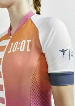 Tricou ciclism Craft ADV HMC Endur Woman Jersey Orange/Pink XS - 5