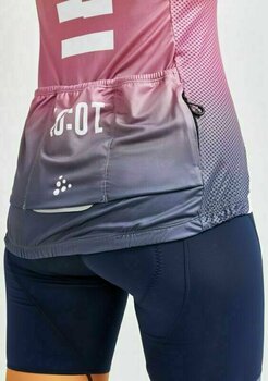 Odzież kolarska / koszulka Craft ADV HMC Endur Woman Golf Orange/Pink M - 6
