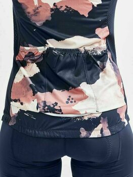 Fietsshirt Craft ADV Endur Grap Woman Jersey Dark Blue/Pink S - 6