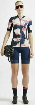 Mez kerékpározáshoz Craft ADV Endur Grap Woman Dzsörzi Dark Blue/Pink S - 7