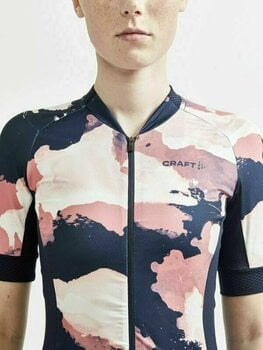 Cycling jersey Craft ADV Endur Grap Woman Jersey Dark Blue/Pink L - 4