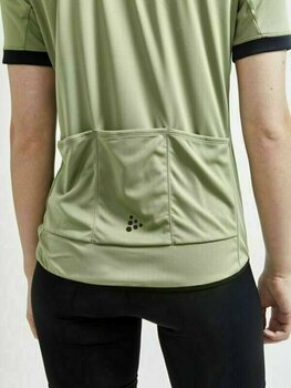 Odzież kolarska / koszulka Craft Core Endur Log Woman Golf Dark Green-Biała M - 5