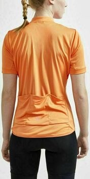 Kolesarski dres, majica Craft Core Endur Log Woman Jersey Orange XS - 3