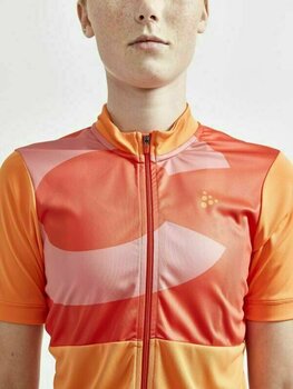 Cycling jersey Craft Core Endur Log Woman Jersey Orange XS - 4