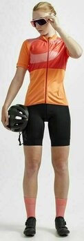 Cycling jersey Craft Core Endur Log Woman Jersey Orange S - 6