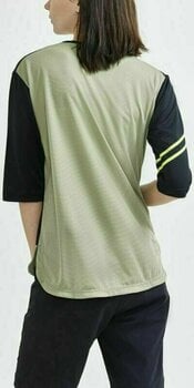 Fietsshirt Craft Core Offroad X Woman Jersey Black/Green S - 3