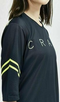 Pyöräilypaita Craft Core Offroad X Woman Pelipaita Black/Green S - 4