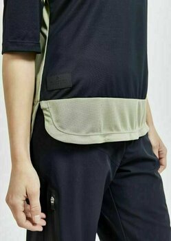 Odzież kolarska / koszulka Craft Core Offroad X Woman Golf Czarny-Zielony M - 5