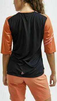 Cycling jersey Craft Core Offroad X Woman Jersey Orange/Black S - 3