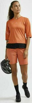 Camisola de ciclismo Craft Core Offroad X Woman Jersey Orange/Black M - 6