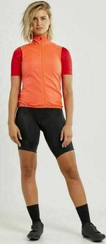 Casaco de ciclismo, colete Craft Essence Light Wind Vest Woman Orange L Colete - 6
