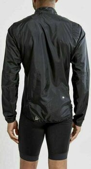 Kerékpár kabát, mellény Craft ADV Essence Light Wind Jacket Man Black XS Kabát - 3