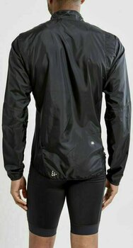 Kerékpár kabát, mellény Craft ADV Essence Light Wind Jacket Man Black S Kabát - 3