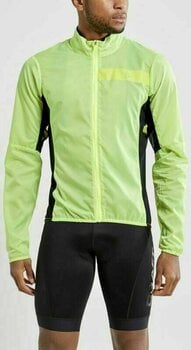 Kerékpár kabát, mellény Craft ADV Essence Light Wind Jacket Man Yellow XS Kabát - 2