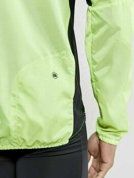 Giacca da ciclismo, gilet Craft ADV Essence Light Wind Jacket Man Yellow S Giacca - 5