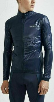 Kerékpár kabát, mellény Craft Pro Nano Wind Dark Blue S Kabát - 2