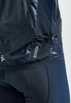 Kerékpár kabát, mellény Craft Pro Nano Wind Dark Blue S Kabát - 6