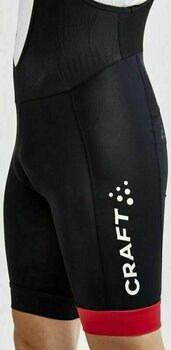 Pantaloncini e pantaloni da ciclismo Craft Core Endur Black/Red S Pantaloncini e pantaloni da ciclismo - 4