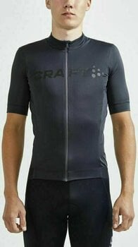 Cycling jersey Craft Essence Man Jersey Dark Grey/Black XS - 2