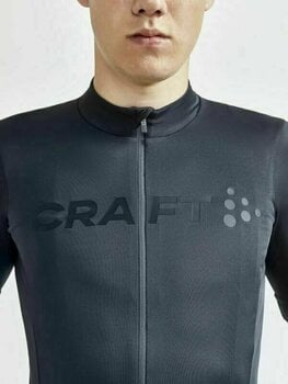 Cycling jersey Craft Essence Man Jersey Dark Grey/Black XS - 5