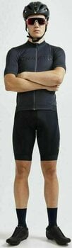 Fietsshirt Craft Essence Man Jersey Dark Grey/Black XS - 7