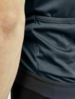Odzież kolarska / koszulka Craft Essence Man Golf Dark Grey-Czarny XL - 6