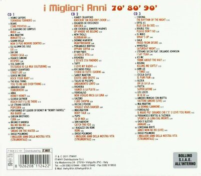 Muzyczne CD Migliori Anni - 70/80/90 (3 CD) - 5