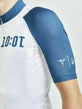 Велосипедна тениска Craft ADV HMC Endur Man Джърси White/Blue XS - 6