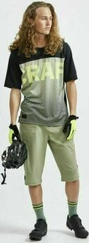 Kolesarski dres, majica Craft Core Offroad X Man Jersey Black/Green XS - 6