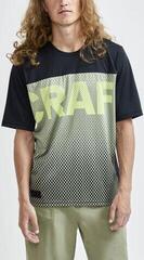 Kolesarski dres, majica Craft Core Offroad X Man Dres Black/Green S - 1