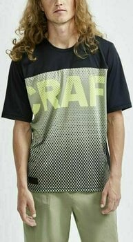 Cycling jersey Craft Core Offroad X Man Black/Green S - 2