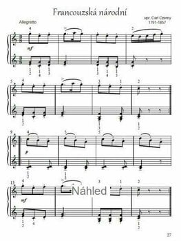 Music sheet for pianos Martin Vozar S klavírem do minulosti Music Book - 4