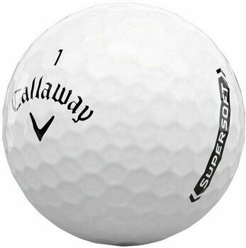 Nova loptica za golf Callaway Supersoft 21 White Golf Balls - 3