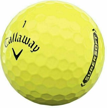 Golfball Callaway Supersoft 21 Yellow Golf Balls - 3