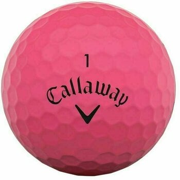 Нова топка за голф Callaway Supersoft Matte 21 Pink Golf Balls - 2