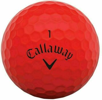 Golfový míček Callaway Supersoft Matte 21 Red Golf Balls - 2