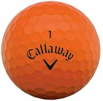 Golfový míček Callaway Supersoft Matte 21 Orange Golf Balls - 2