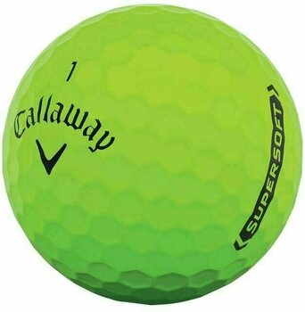 Нова топка за голф Callaway Supersoft Matte 21 Green Golf Balls - 3
