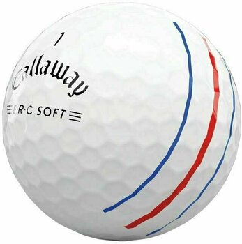 Golf žogice Callaway ERC Soft White Triple Track Golf Balls - 3