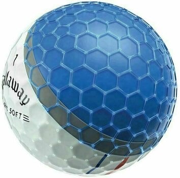 Golf Balls Callaway ERC Soft White Triple Track Golf Balls - 4
