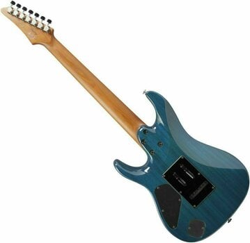 Guitarra eléctrica de 7 cuerdas Ibanez MM7-TAB Transparent Aqua Blue - 3