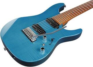 Elektrická kytara Ibanez MM7-TAB Transparent Aqua Blue Elektrická kytara - 4