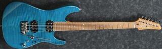 Guitarra elétrica Ibanez MM1-TAB Transparent Aqua Blue Guitarra elétrica - 3