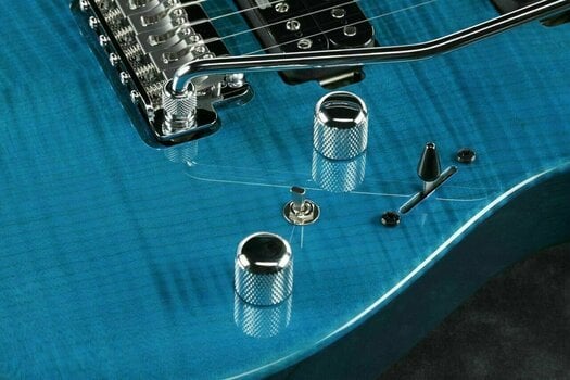 Electric guitar Ibanez MM1-TAB Transparent Aqua Blue - 5